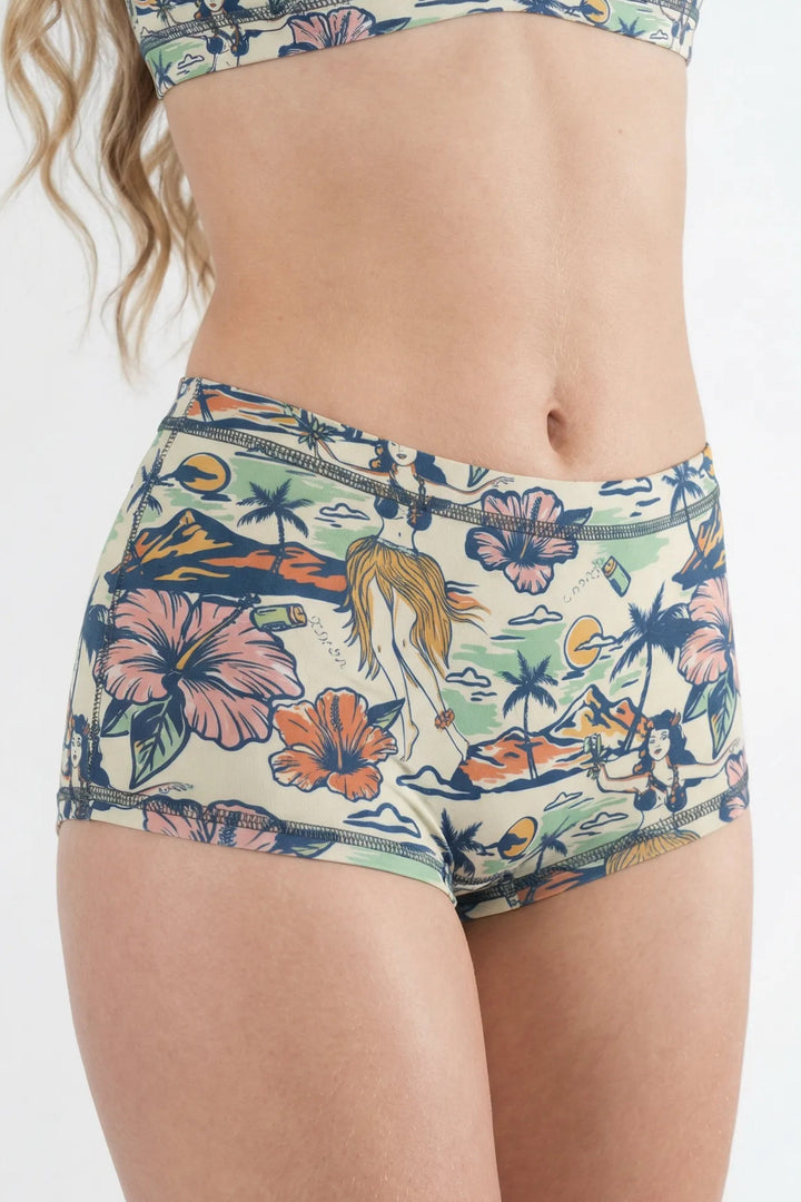 Shinesty x Margaritaville® "The Come Monday" Modal Boyshort Underwear