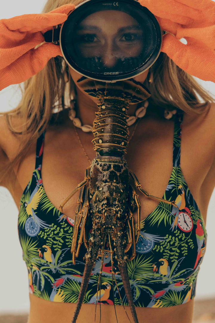Shinesty x Margaritaville® "The 5 O'Clock Somewhere" Boob Hammock™ Scoop Bralette