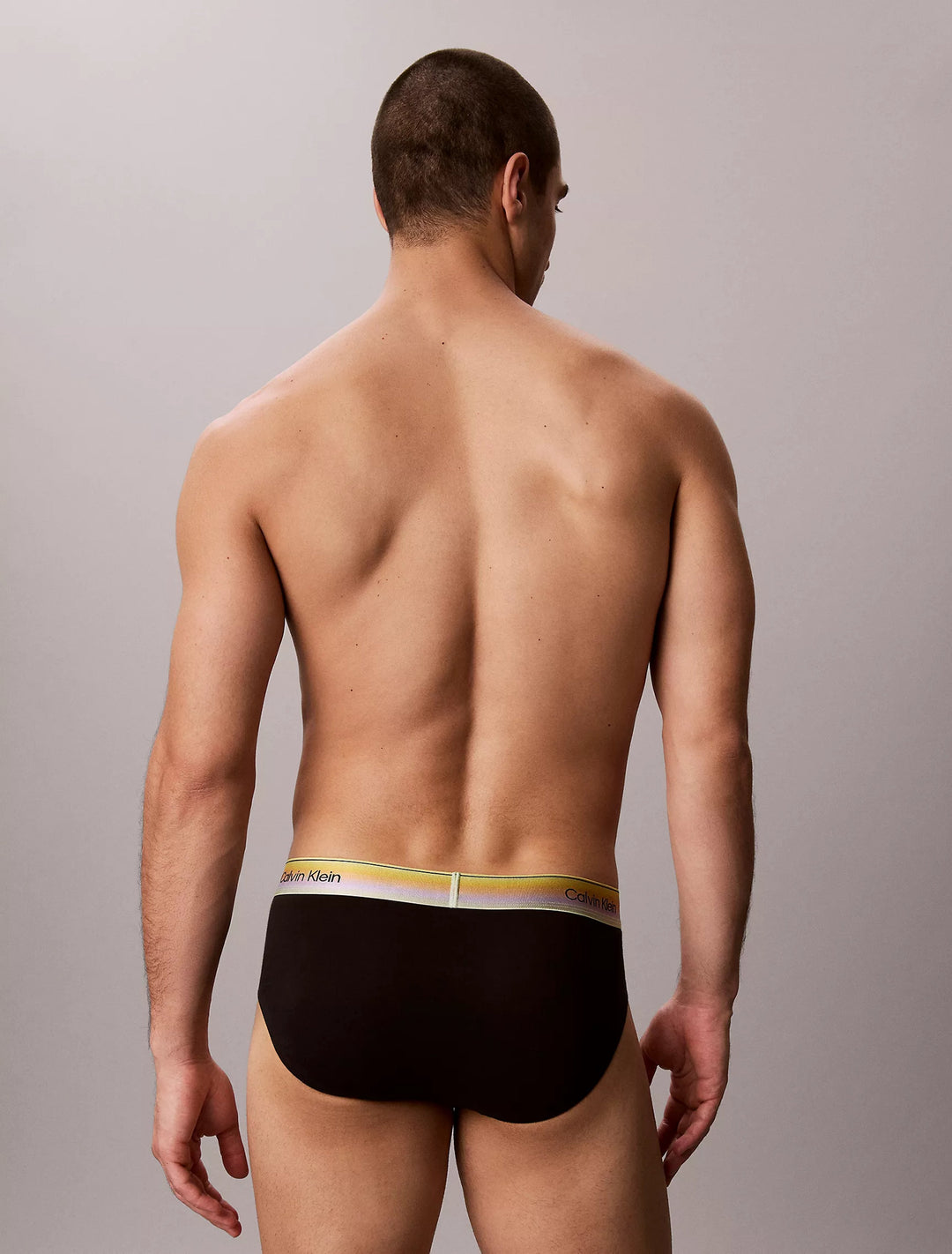 Calvin Klein Men's Icon Cotton Stretch Pride Hip Briefs