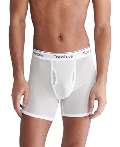 Calvin Klein Men's This Is Love Mesh Boxer Briefs