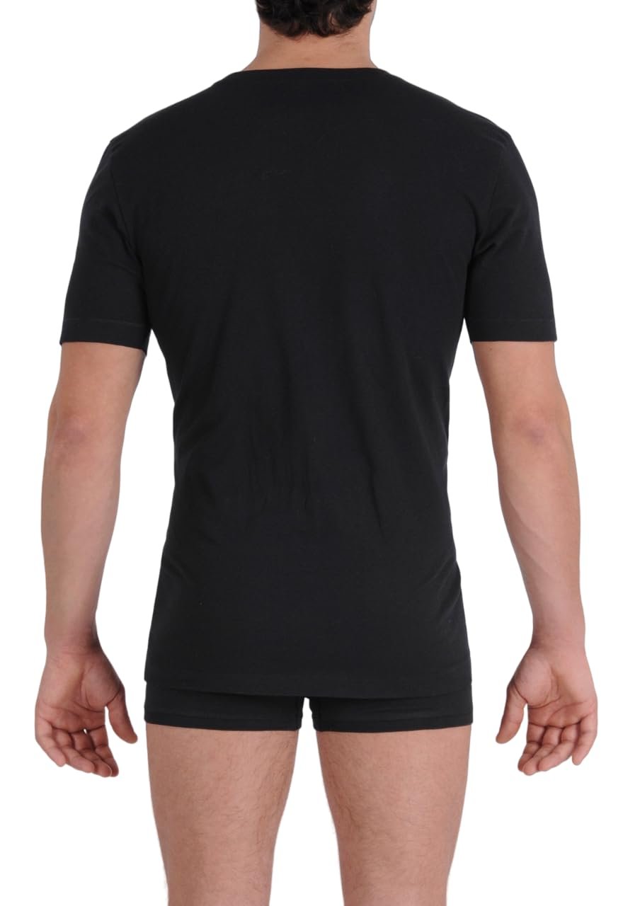 Ginch Gonch Signature Series V-Neck T-Shirt (Black) - Cotton Blend