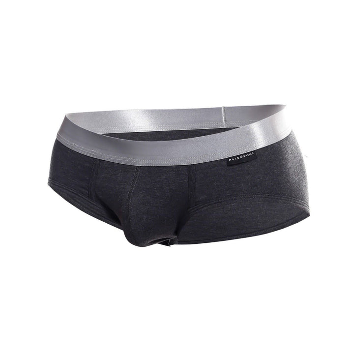 MaleBasics Brief Pima | Premium Charcoal Low-Rise Brief