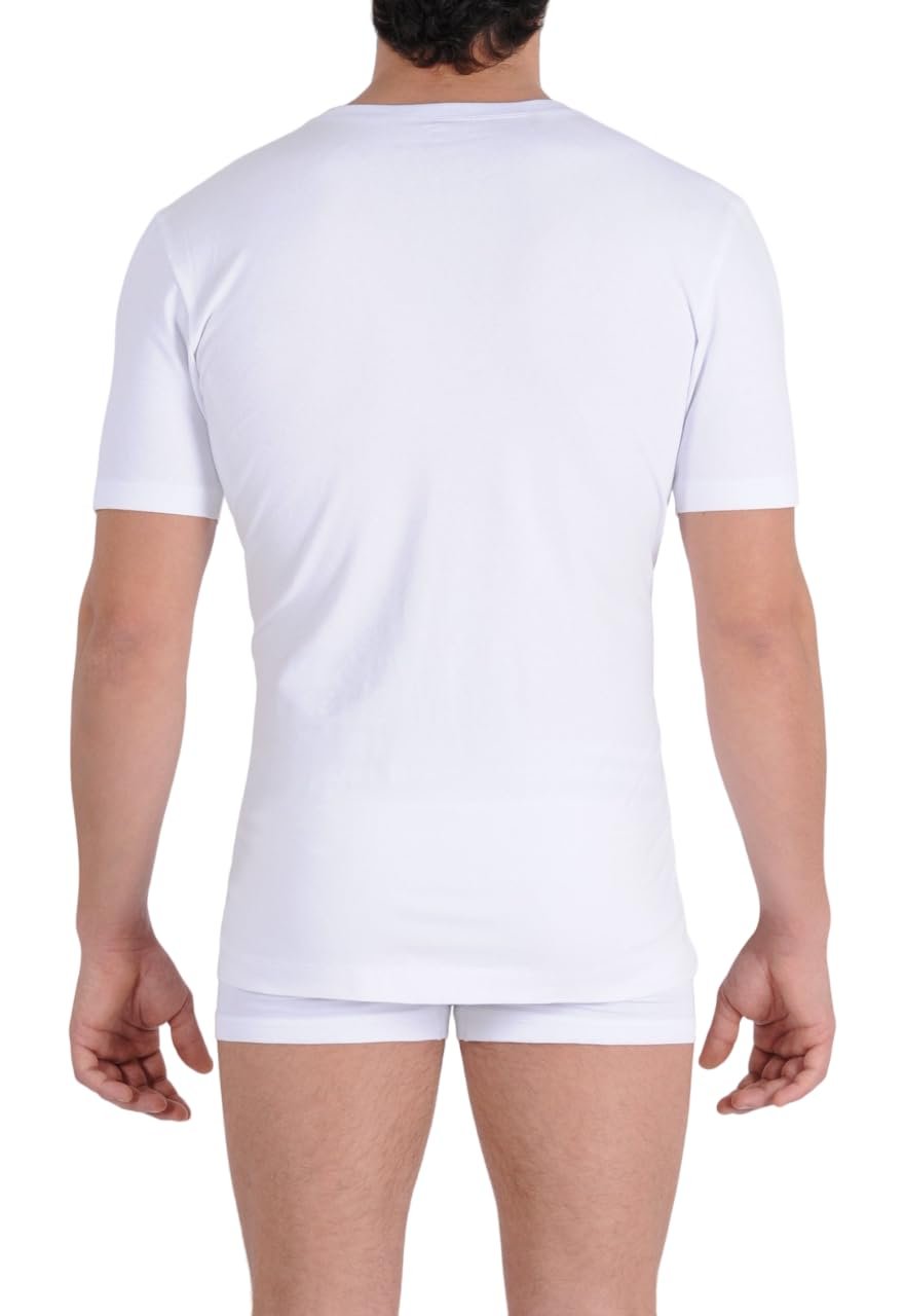 Ginch Gonch Signature Series Crew Neck T-Shirt (White) - Cotton Blend