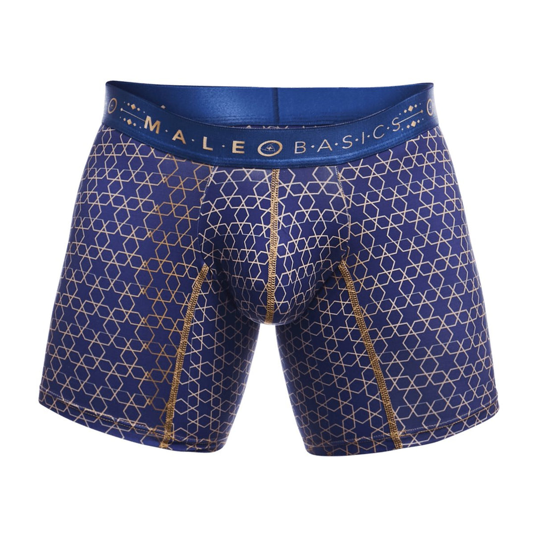 MaleBasics Men's Hipster Boxer Briefs – Low-Rise Mid-Thigh Supportive Underwear