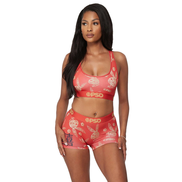 PSD Women's Playboy CNY Chinese New Year Sports Bra