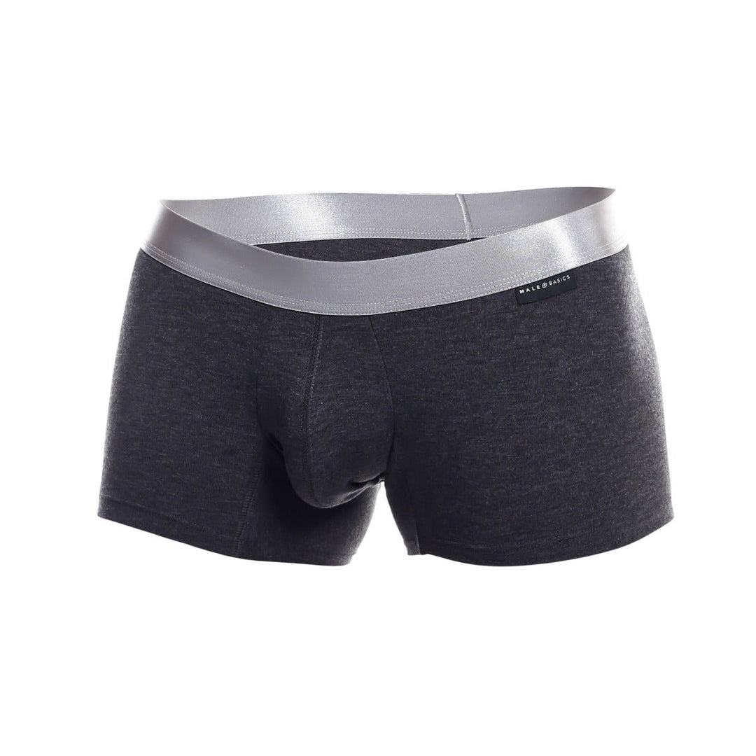 MaleBasics Men's Pima Cotton Trunk – Ultra-Soft Low-Rise Breathable Trunks