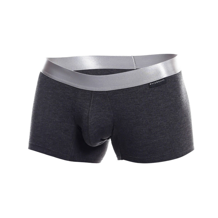 MaleBasics Men's Pima Cotton Trunk – Ultra-Soft Low-Rise Breathable Trunks