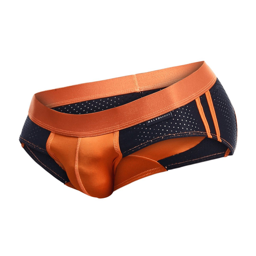 MaleBasics Men’s Dotted Boxer Briefs - Soft Cotton Stretch Underwear