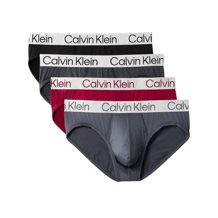 Calvin Klein Men's Chromatic 4-Pack Hip Briefs