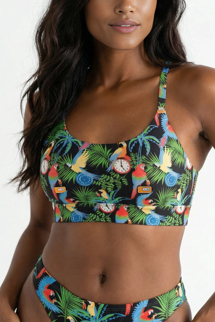 Shinesty x Margaritaville® "The 5 O'Clock Somewhere" Boob Hammock™ Scoop Bralette