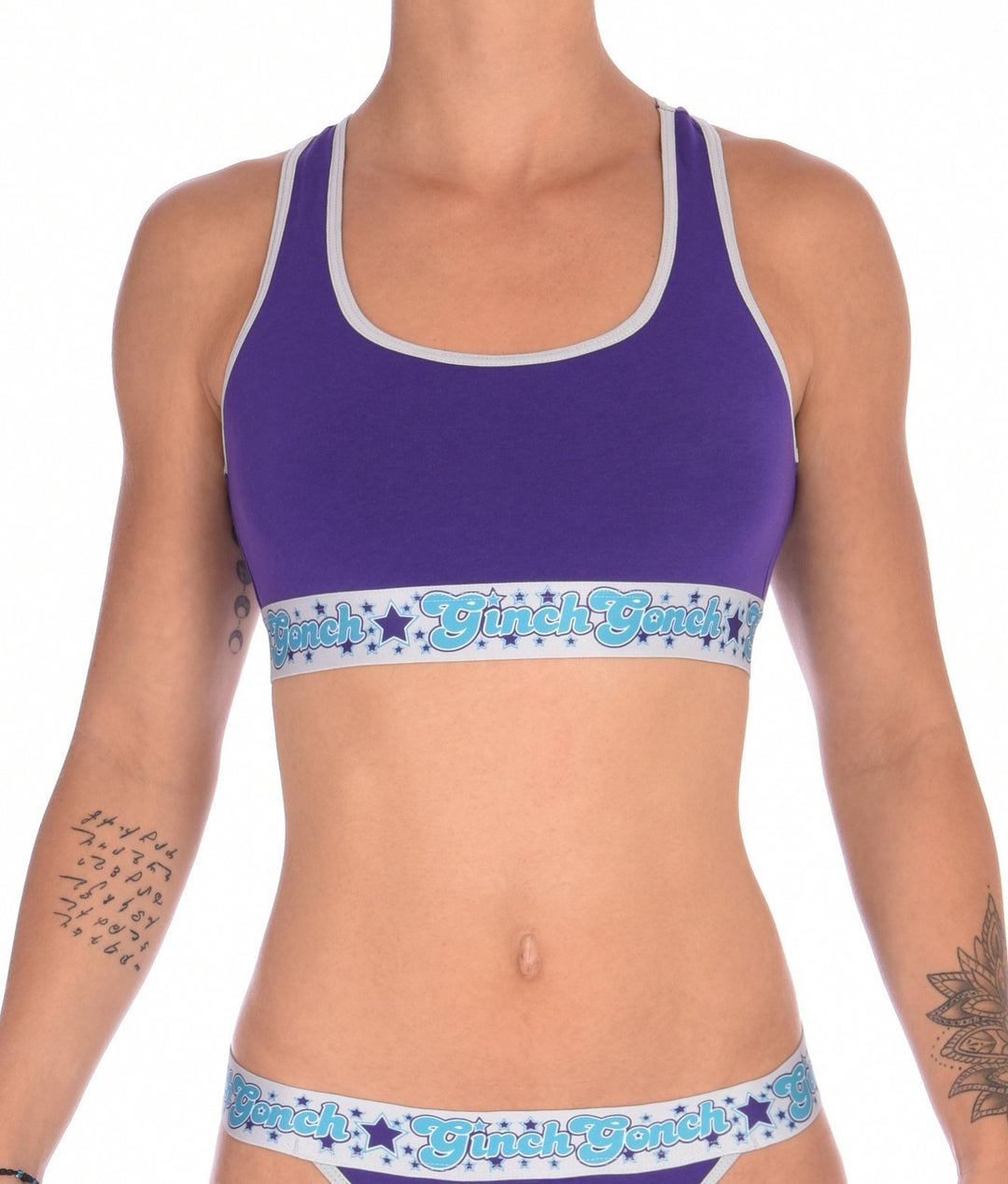 Ginch Gonch Women's Purple Haze Sports Bra