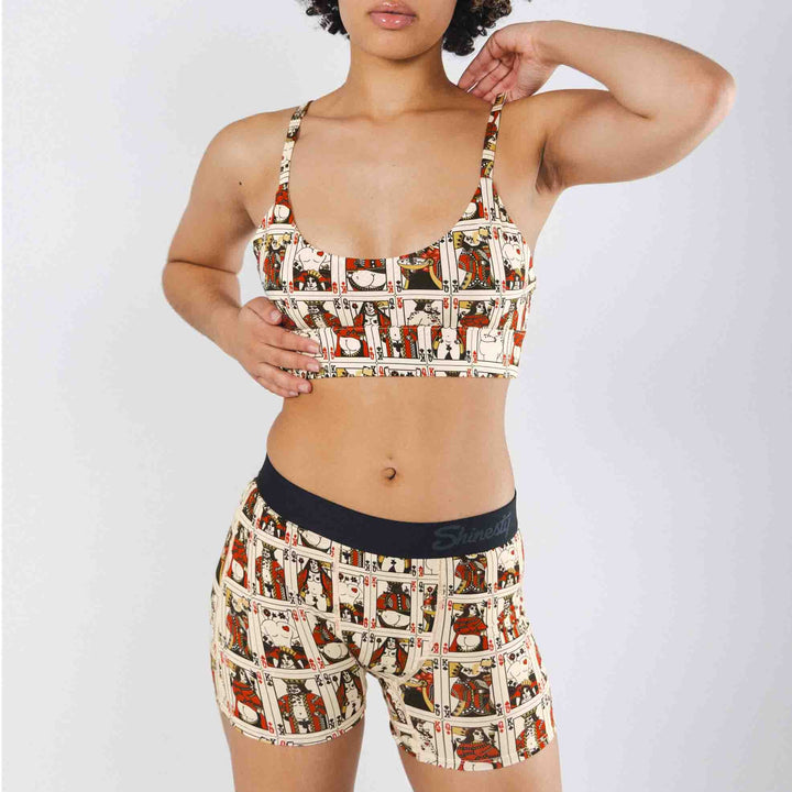 The Bottomless Blackjack | Vintage Playing Cards Women’s Boxers