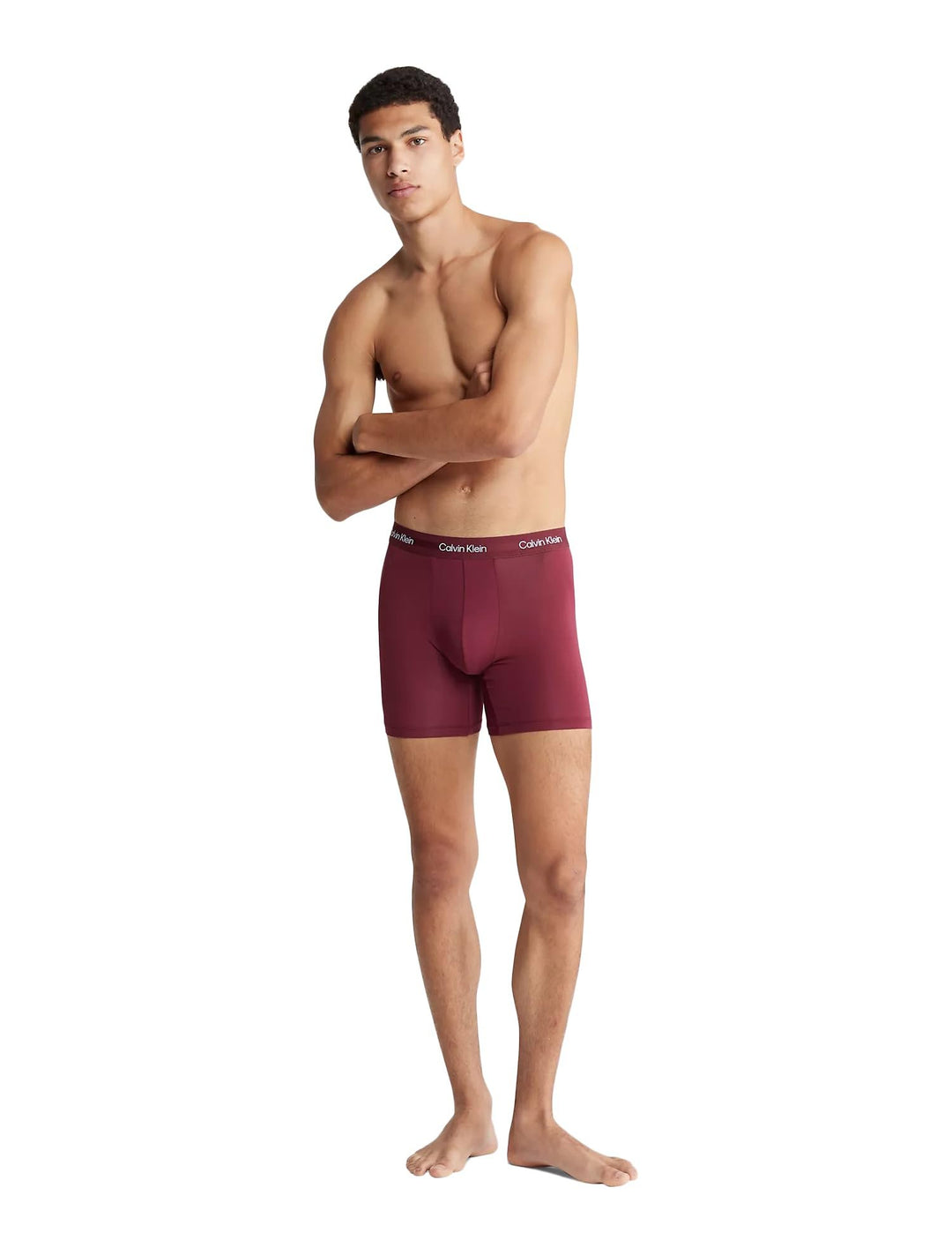 Calvin Klein Ultra-Soft Modern Boxer Brief | Tawny Port