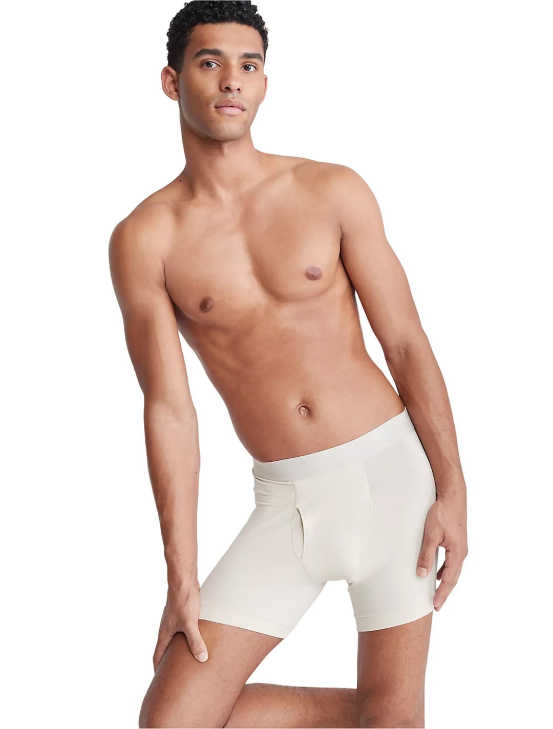 Calvin Klein Naturals Flex Fit Boxer Brief | Mudstone