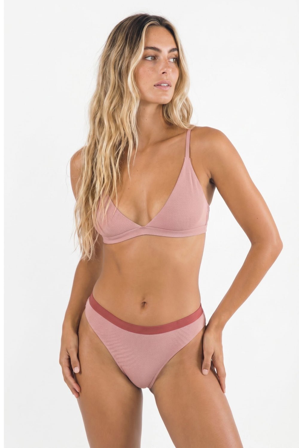 Shinesty Bell Pep Red Chambray Cheeky Underwear | Women's Cheeky