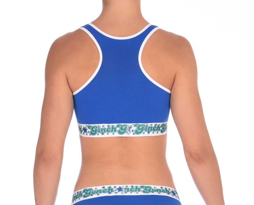 Ginch Gonch Women's Blue Lagoon Sports Bra