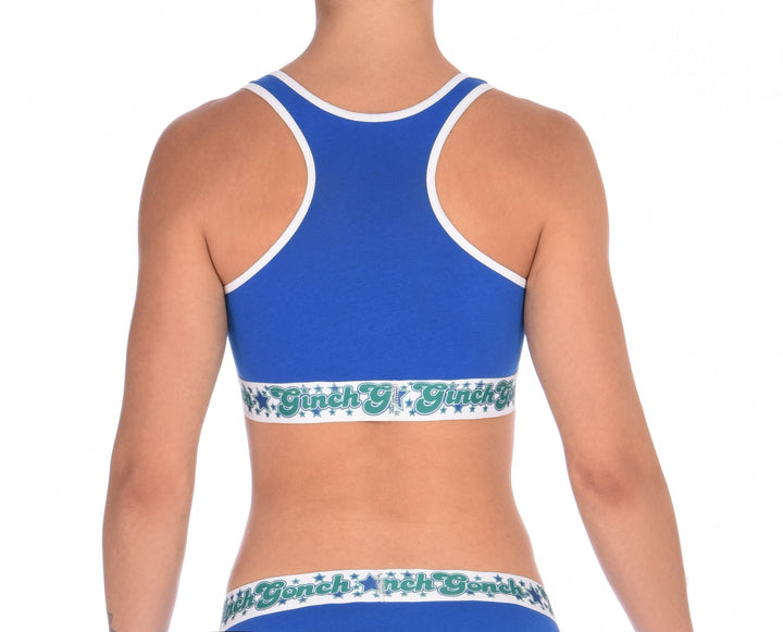 Ginch Gonch Women's Blue Lagoon Sports Bra
