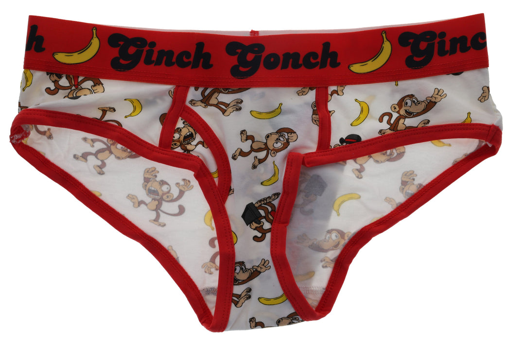 Ginch Gonch Women's Gone Bananas Boyfriend Briefs