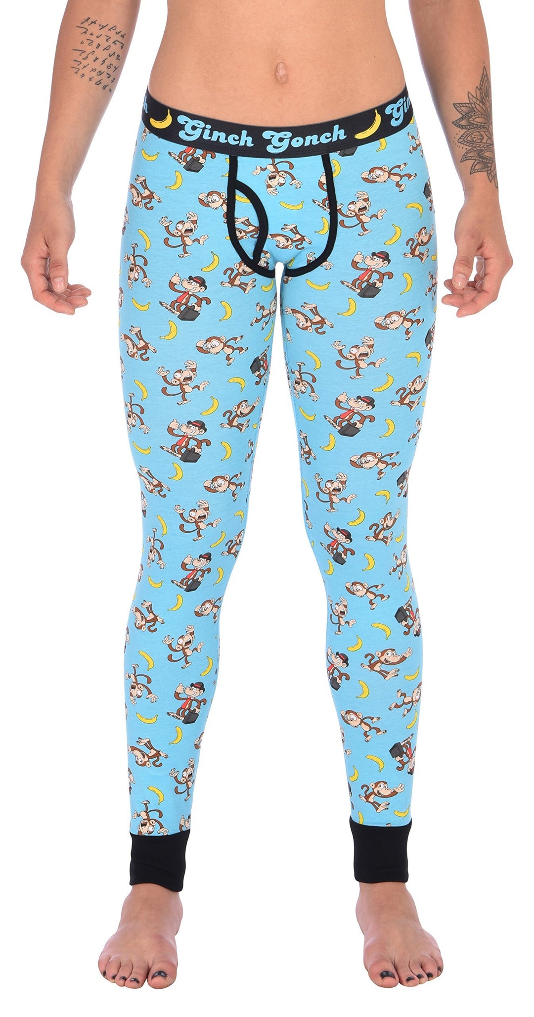 Ginch Gonch Women's Monkey Business Leggings