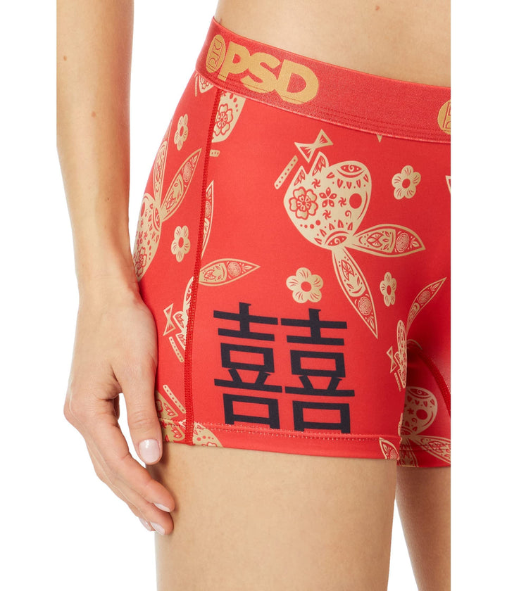 PSD Women's Playboy CNY Red Boy Shorts