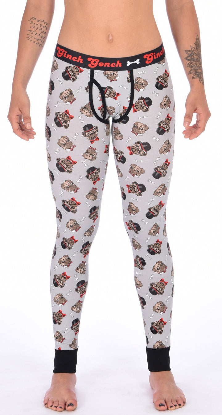 Ginch Gonch Women's Pug Life Leggings