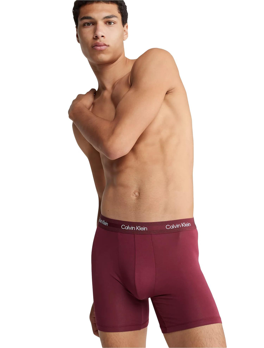 Calvin Klein Ultra-Soft Modern Boxer Brief | Tawny Port