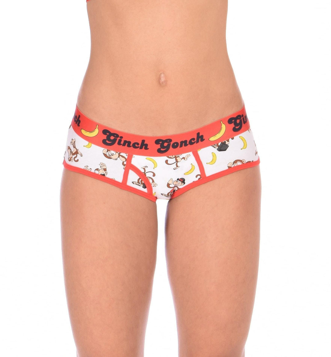 Ginch Gonch Women's Gone Bananas Boyfriend Briefs