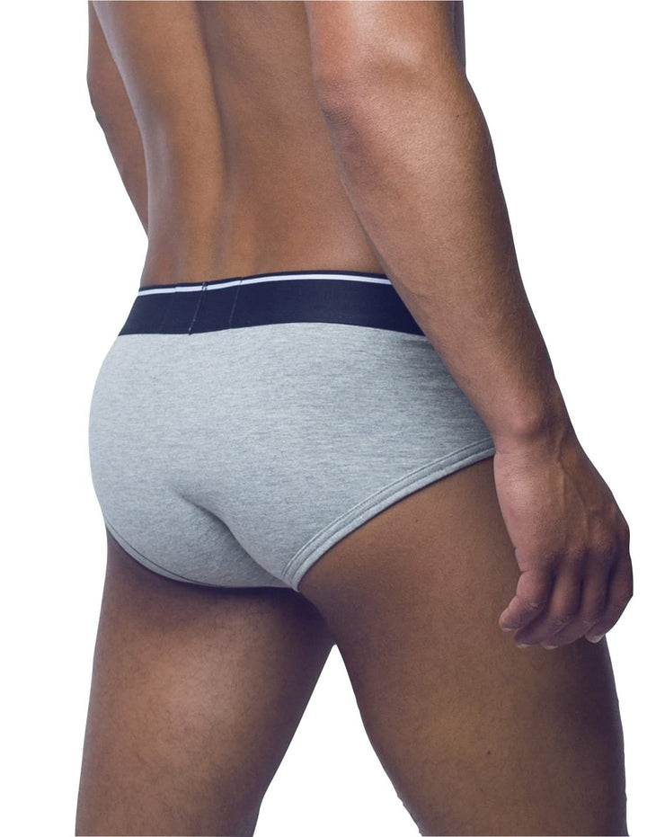 Walking Jack Solid Briefs Ash Large