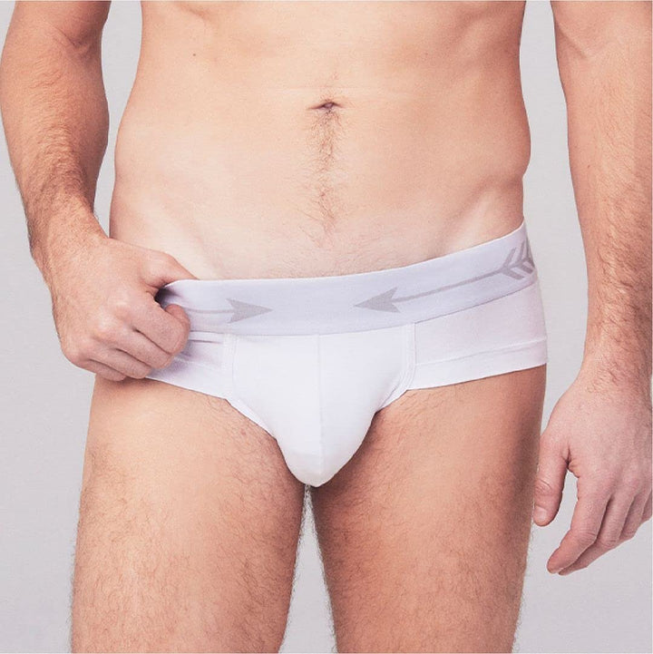 House of Skye BAREBACK™ Men's Sport Briefs – Invisible, Sculpted Lift, Hidden Pocket (Cotton Blend)