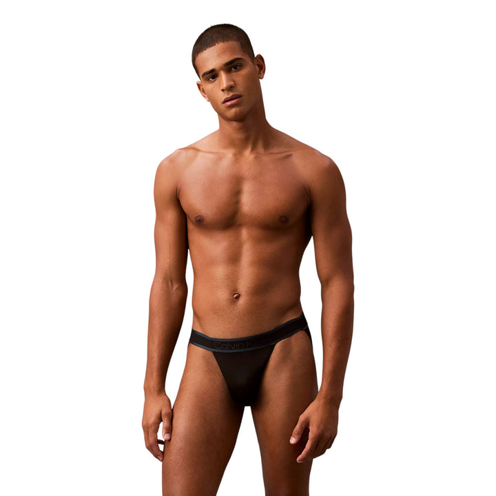 Calvin Klein Men's Tonal Logo Micro Jock Strap