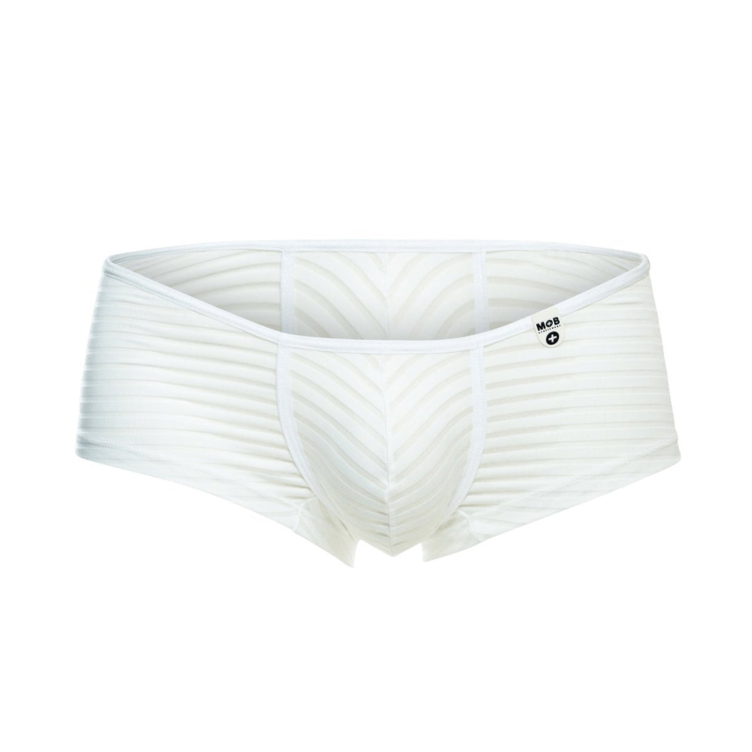 MALEBASICS MOB Boyshort | Men’s Striped Mesh Athletic Underwear