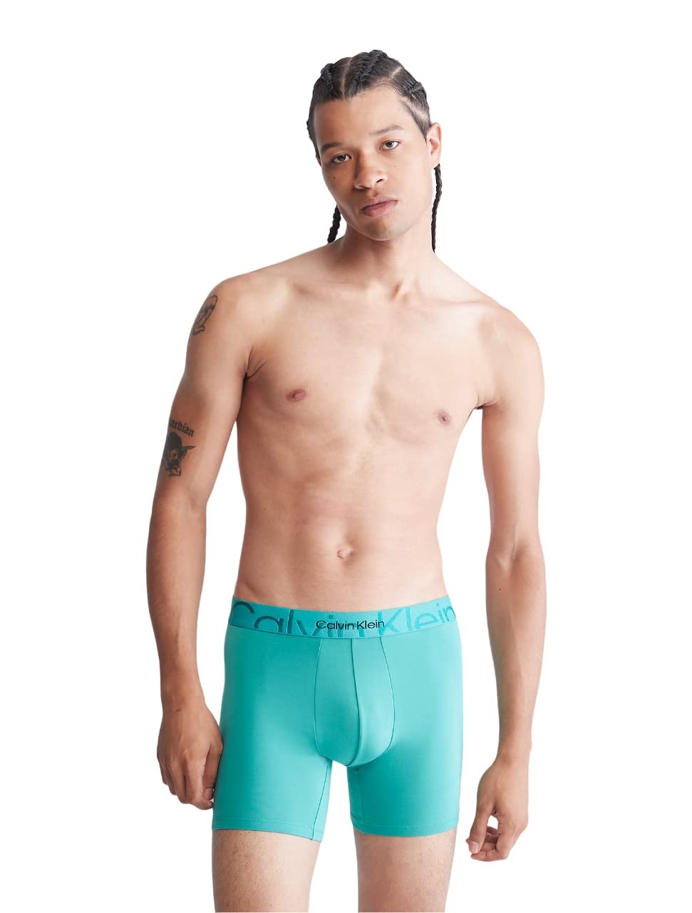 Calvin Klein Men's Embossed Icon Micro Boxer Brief