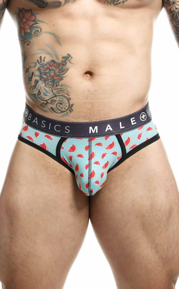 MaleBasics Men's Sexy Pouch Brief – Lightweight Support in Multi-Patterns (Final Sale)