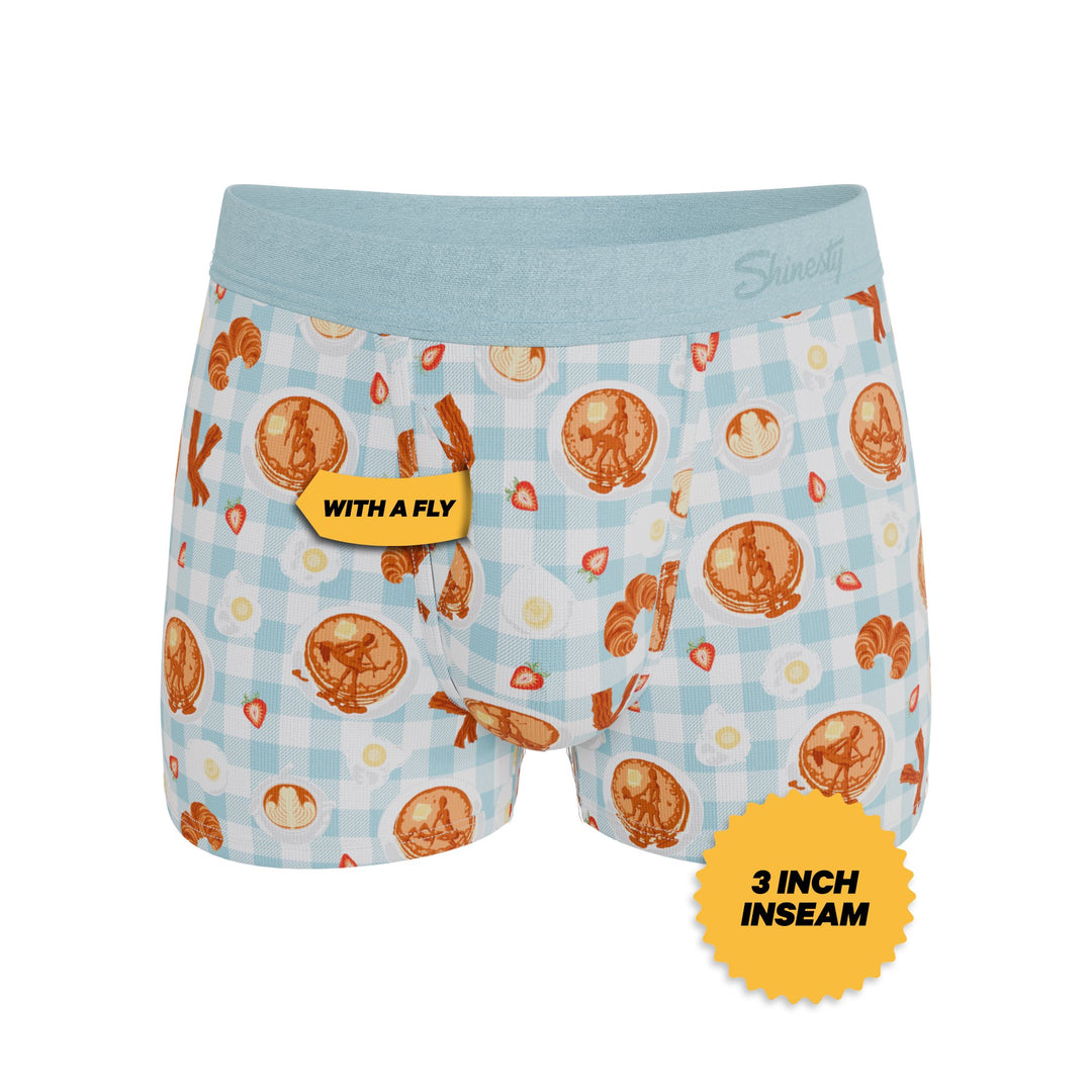 Shinesty Good Moaning Ball Hammock® Pouch Trunks | Breakfast Print