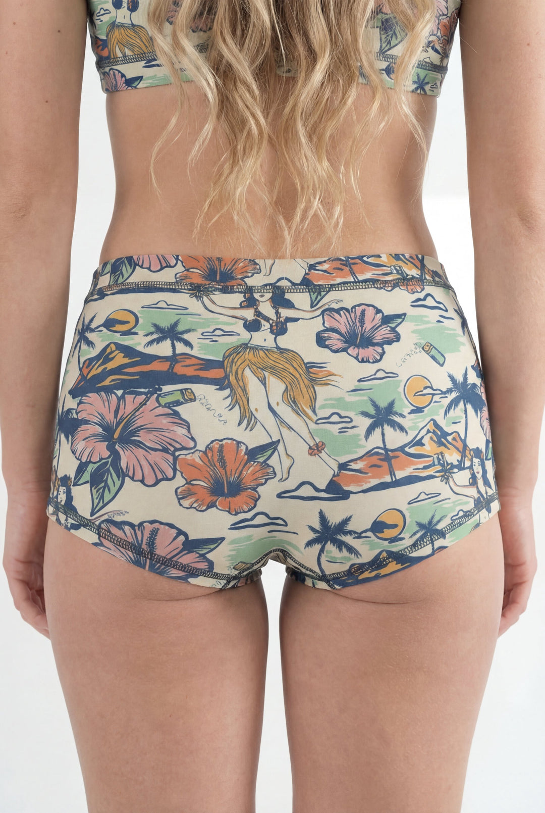Shinesty x Margaritaville® "The Come Monday" Modal Boyshort Underwear