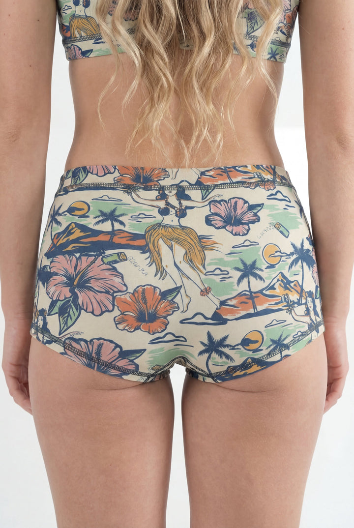 Shinesty x Margaritaville® "The Come Monday" Modal Boyshort Underwear