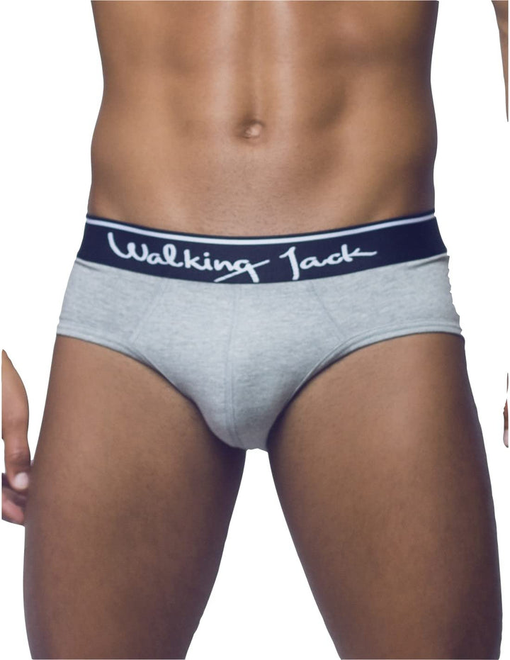 Walking Jack Solid Briefs Ash Small