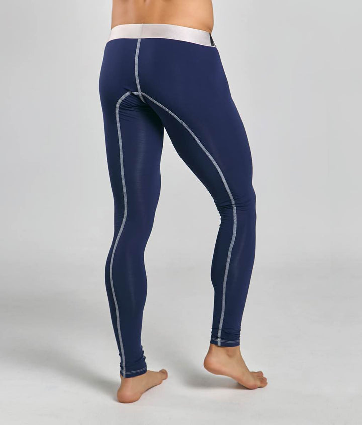 MaleBasics Microfiber LongJohn – Moisture-Wicking Thermal Base Layer for Men