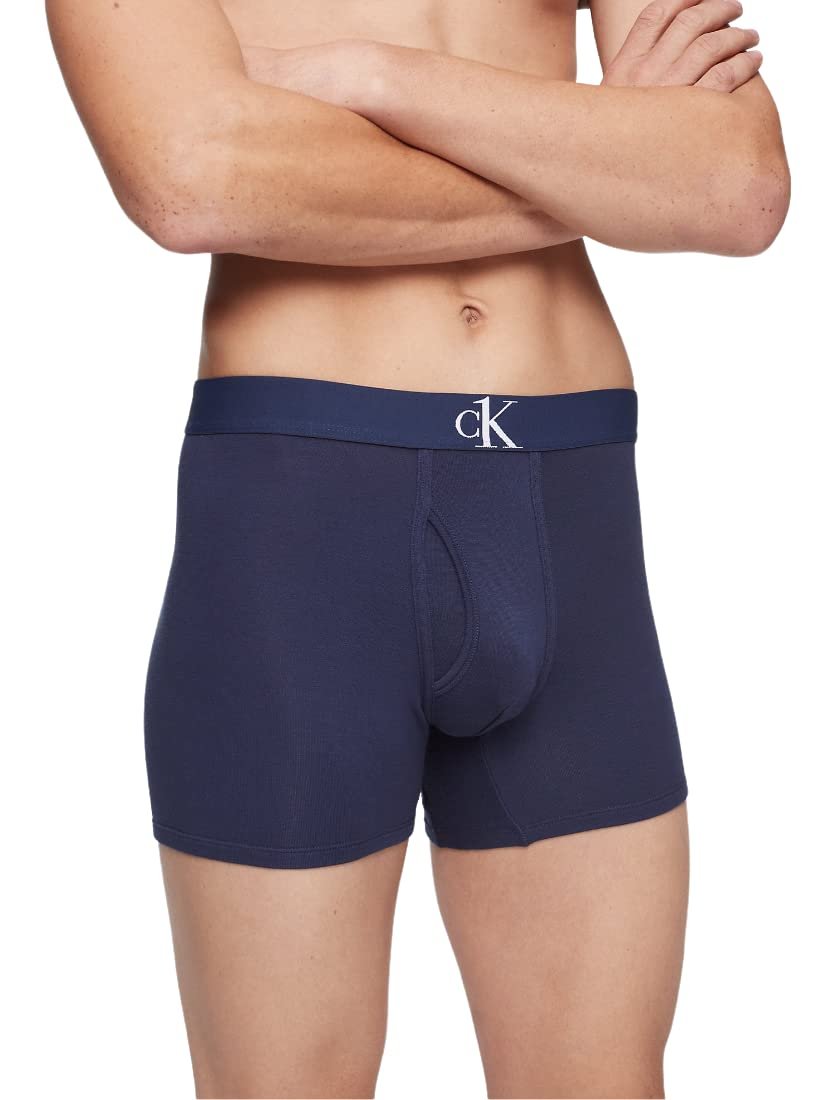 Calvin Klein Plush Boxer Briefs in Blue
