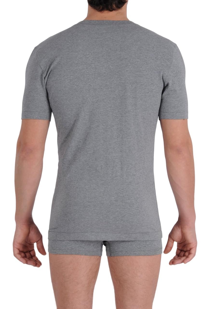 Ginch Gonch Signature Series Crew Neck T-Shirt (Grey) - Cotton Blend