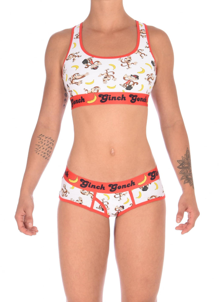 Ginch Gonch Women's Gone Bananas Boyfriend Briefs