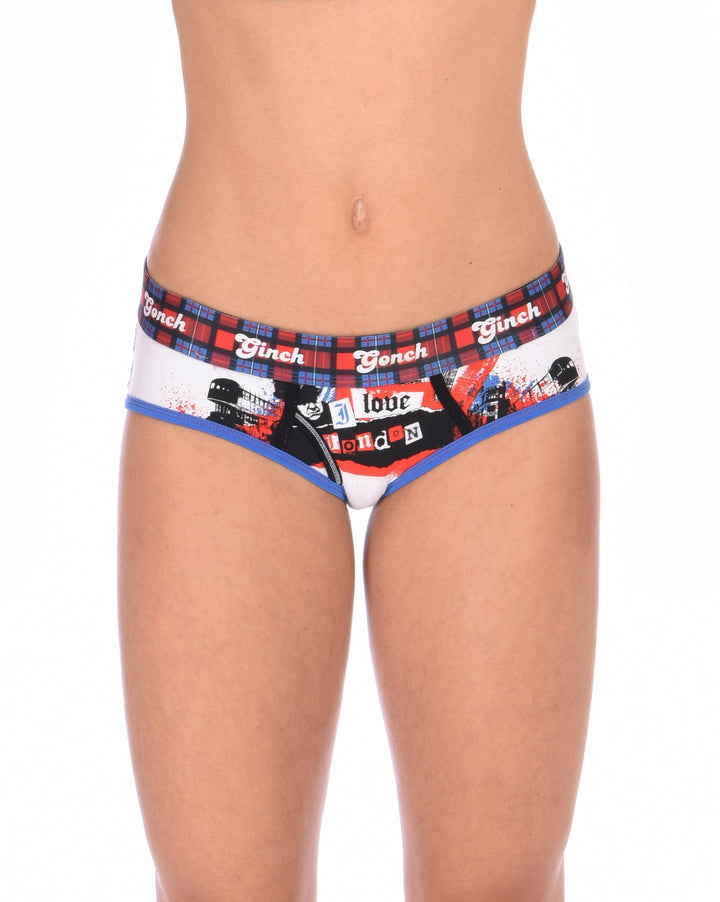 Ginch Gonch Women's I Love London Boyfriend Briefs