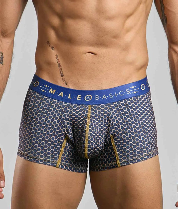 Malebasics Men's Trunk Hipster – Premium Microfiber & Lycra Stretch Underwear