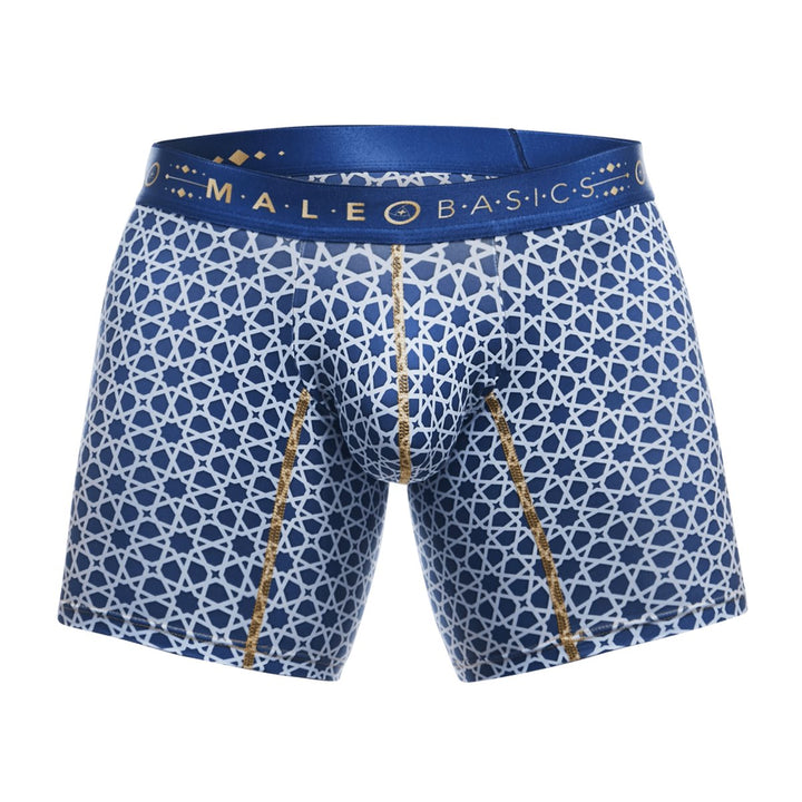 MaleBasics Men's Hipster Boxer Briefs – Low-Rise Mid-Thigh Supportive Underwear
