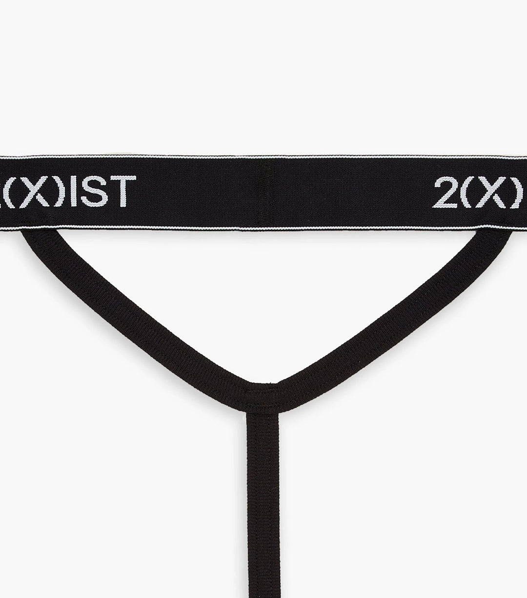 2(X)IST Men's Essential Cotton Y-Back Thong 3-Pack