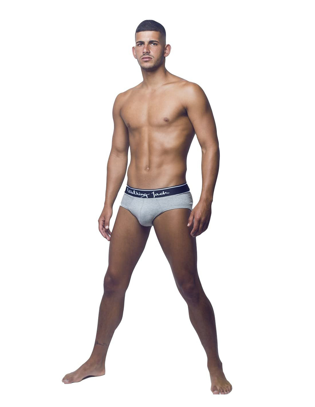 Walking Jack Solid Briefs Ash Small