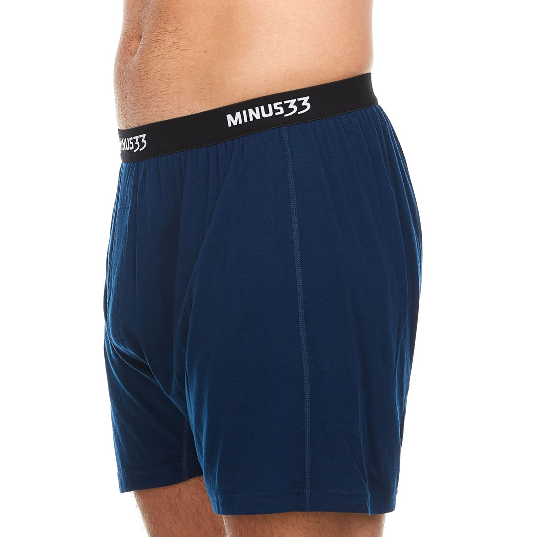 Minus33 Men's Woolverino Microweight Boxer Shorts - Lightweight Merino Wool Performance Underwear