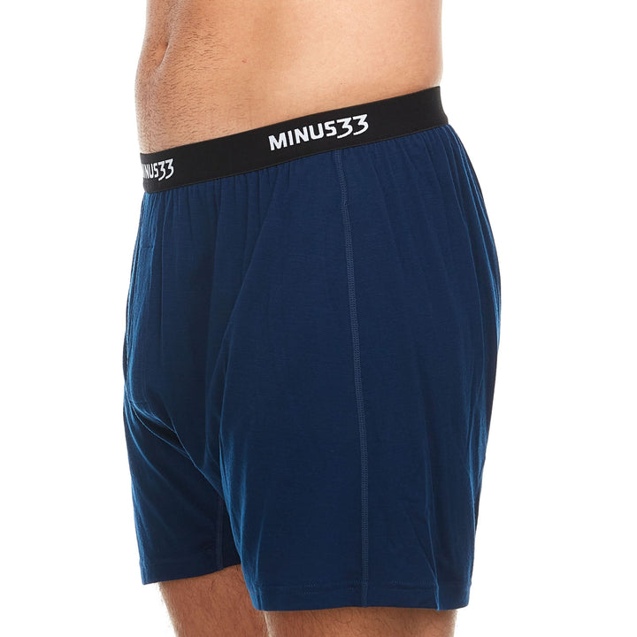 Minus33 Men's Woolverino Microweight Boxer Shorts - Lightweight Merino Wool Performance Underwear