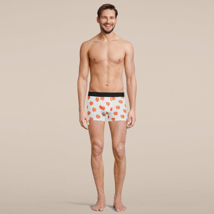Manbuns Peach Boxer Trunk Underwear with Pouch