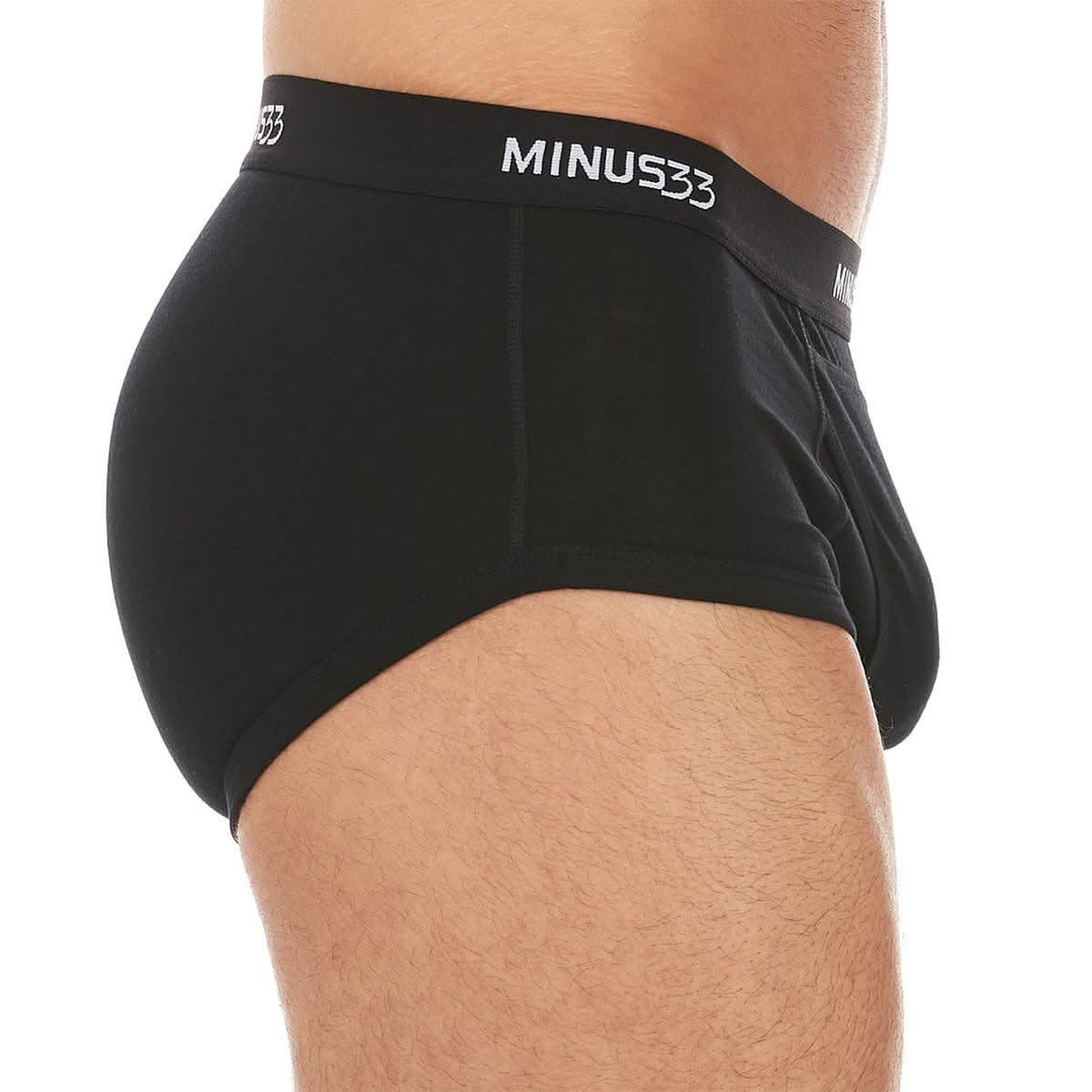 Minus33 Woolverino Microweight Men’s Merino Wool Briefs – Breathable & Anti-Chafe